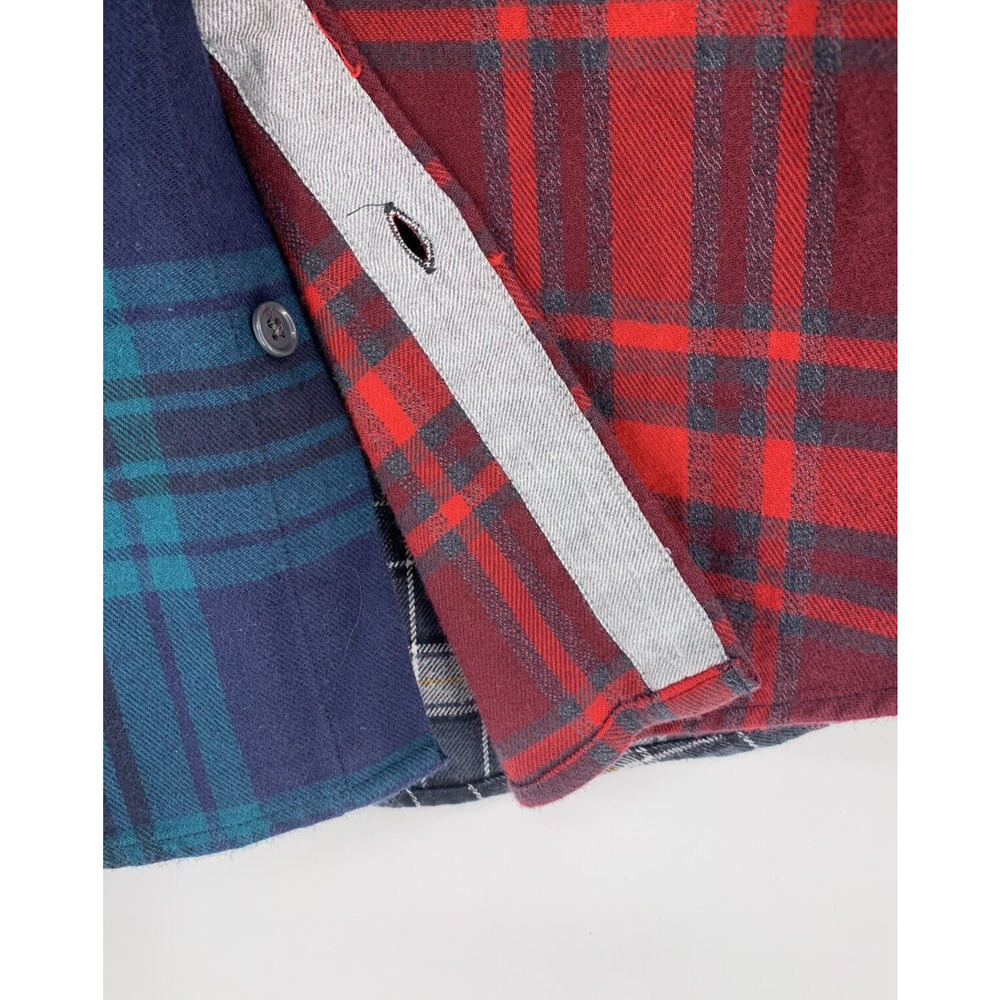 Bonobos Patchwork Flannel Multicolor Slim Fit Shi… - image 5